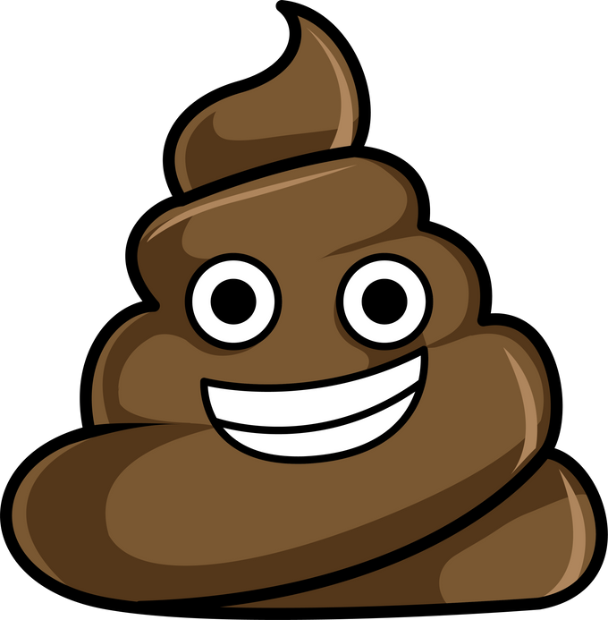 Smiling Poop Illustration